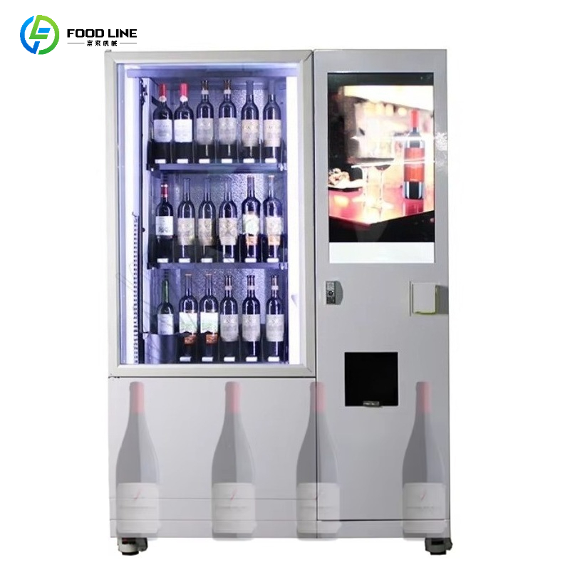 Wine Beer & Deli Reviews - ตู้จำหน่ายสินค้าอัตโนมัติแบบลิฟต์พร้อมระบบตรวจสอบอายุอัจฉริยะ สำหรับเบียร์ ไวน์แดง ปรับแต่งได้