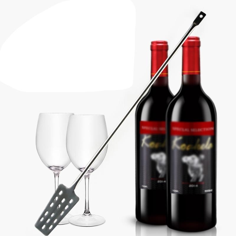 Wine With Beer Mix - ไม้กวนสเตนเลสสำหรับผสมไวน์ 15 รู สำหรับทำเบียร์ ไวน์ ที่บ้าน