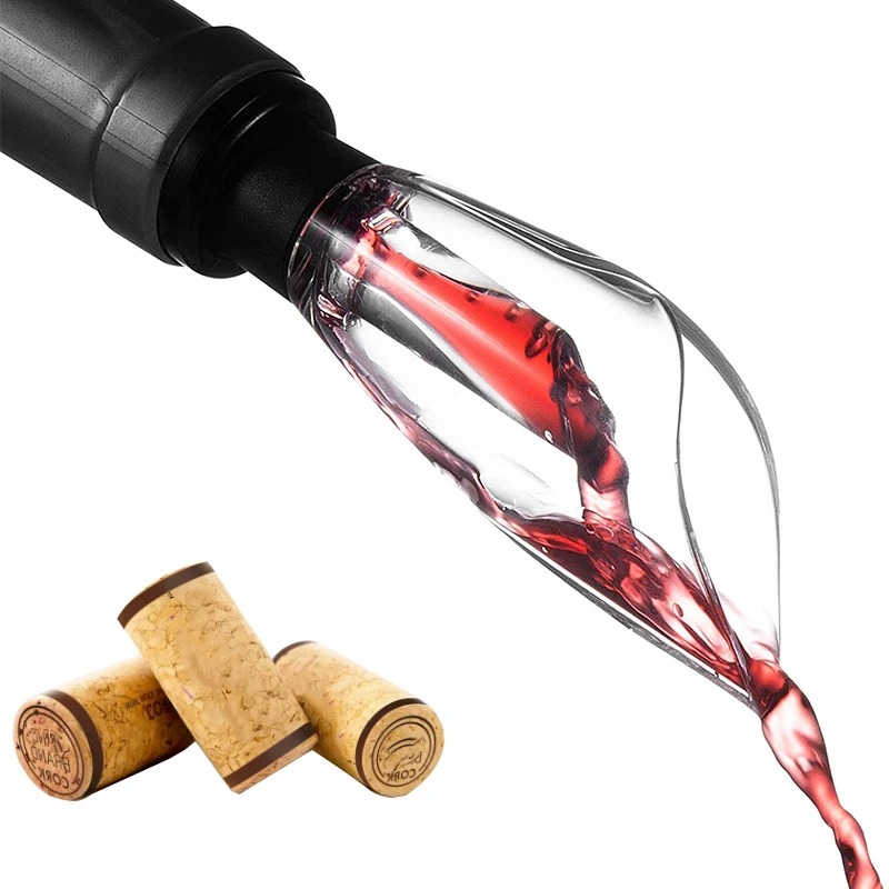Wine Aerator Pour - ใหม่ Magic ขวดเหล้าไวน์ Red Wine Aerating