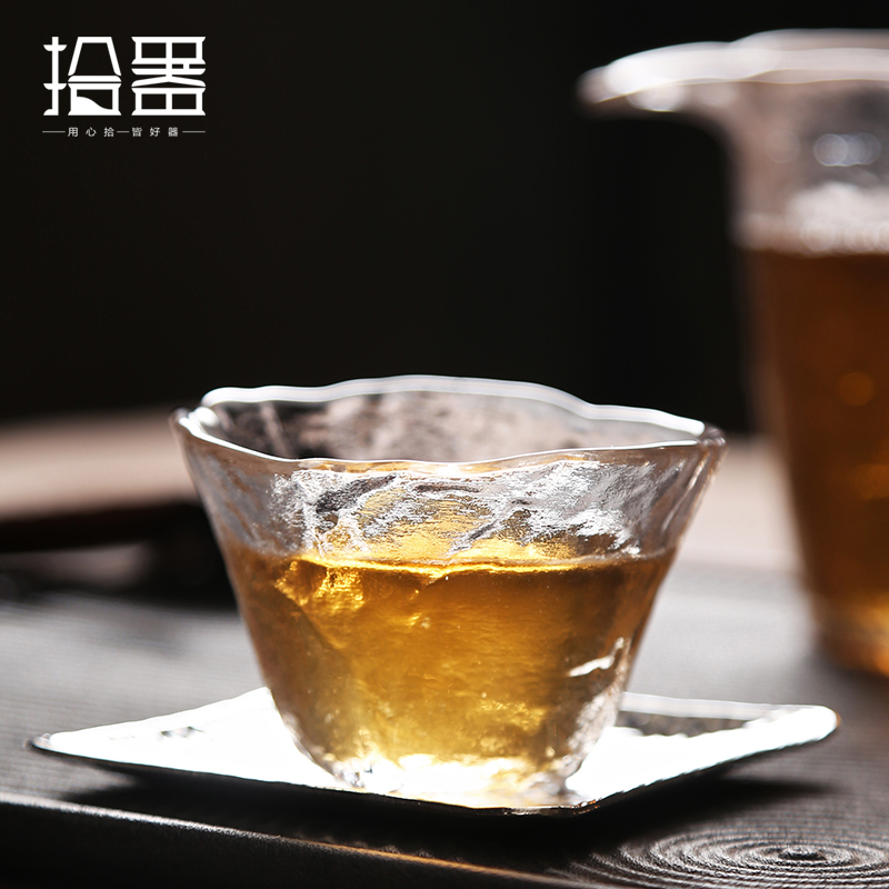 Wine Beer Coffee Drink - 90ml ใหม่จีน Teacup ทนความร้อนถ้วยดื่มโปร่งใสเบียร์ไวน์ชาถ้วย Elegant CLEAR