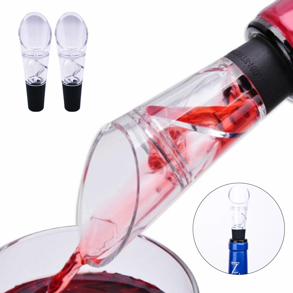อุปกรณ์สำหรับเทไวน์แดงแบบพกพา1 - Wine Aerator Pour บทวิจารณ์และราคา