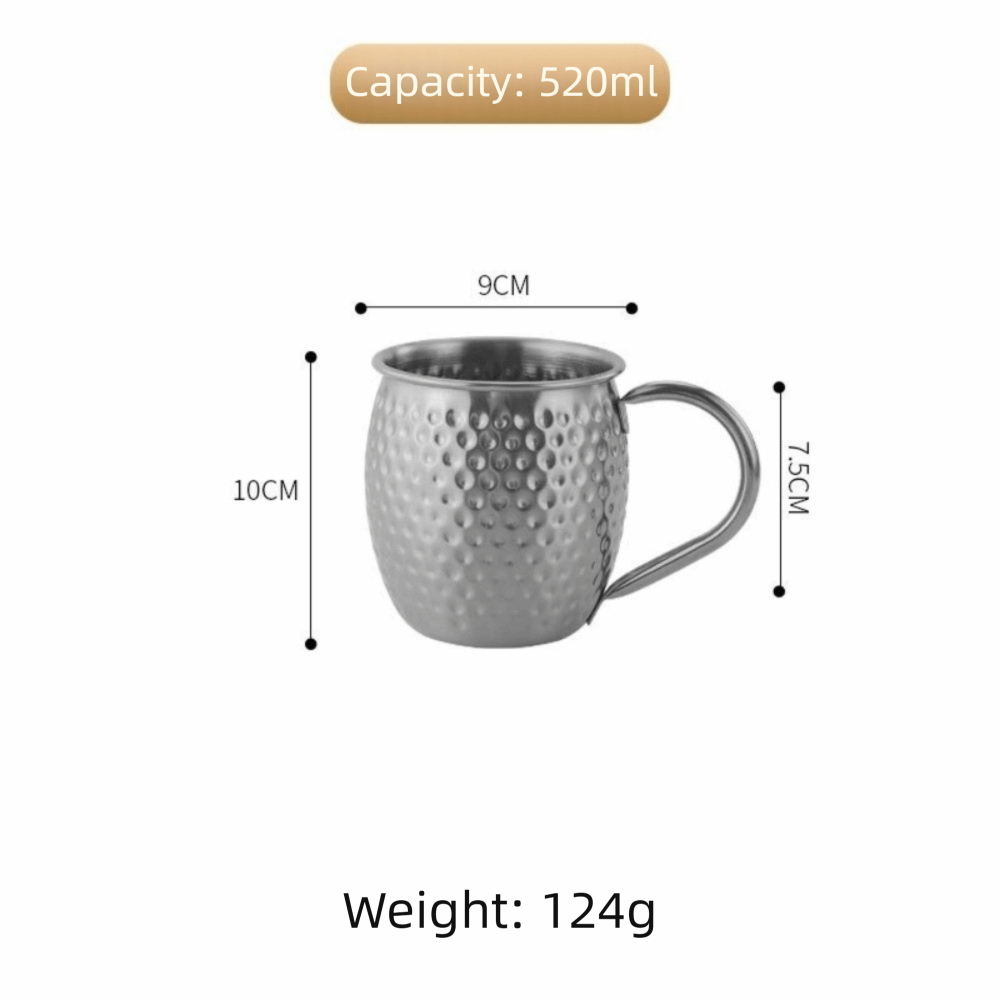 แก้วมอสโกมิวล์ขนาด 520 มล. แก้ - Wine Beer Coffee Drink บทวิจารณ์และราคา