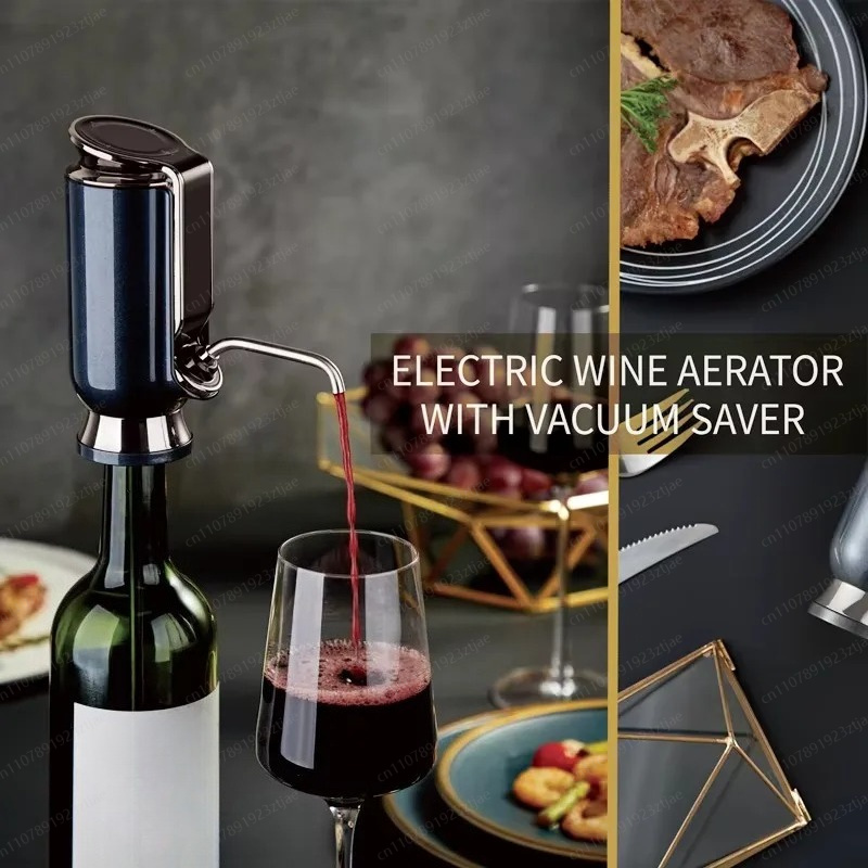 เครื่องจ่ายเหล้าไฟฟ้าอัตโนมัติ - Wine Aerator Pour บทวิจารณ์และราคา