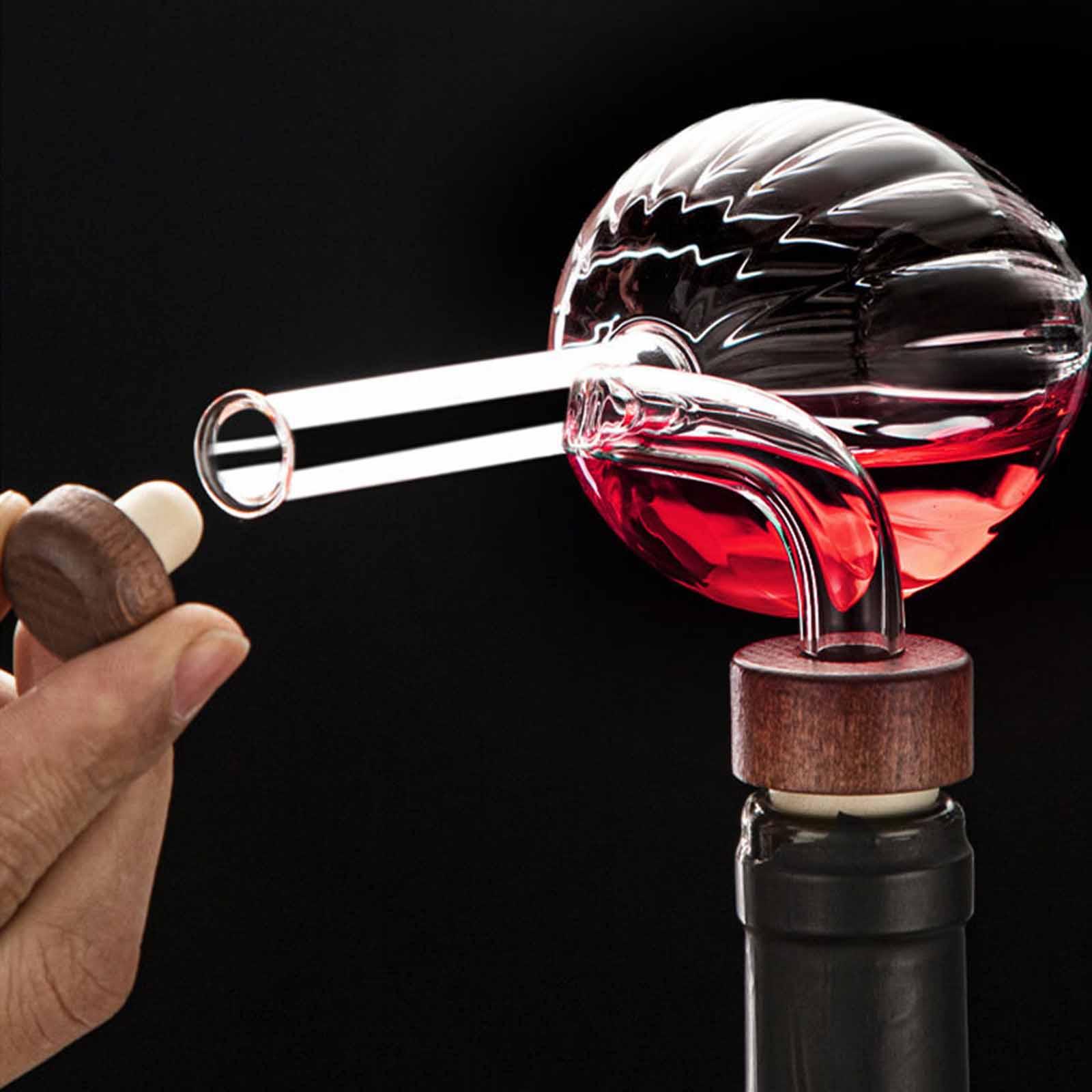 ชุดแก้วกรองแบบพกพา ดีไซน์สร้าง - Wine Aerator Pour บทวิจารณ์และราคา
