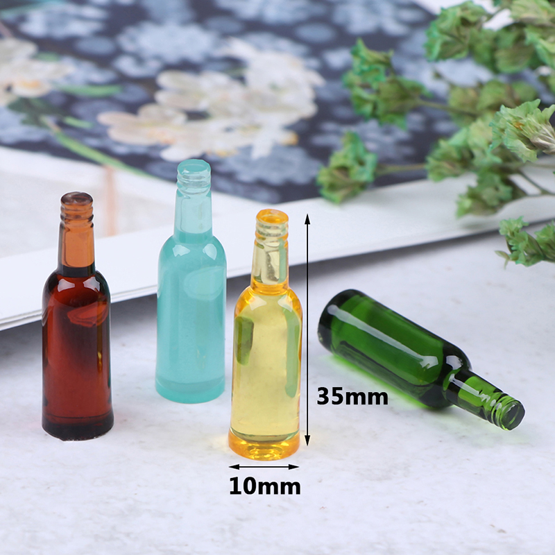 6 ชิ้น 1:12 ตุ๊กตาจิ๋ว ขวดเบีย - Wine Beer & Deli Reviews บทวิจารณ์และราคา