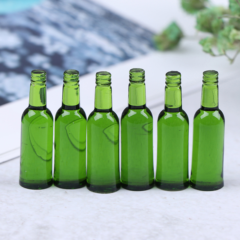 6 ชิ้น 1:12 ตุ๊กตาจิ๋ว ขวดเบีย - Wine Beer & Deli Reviews บทวิจารณ์และราคา