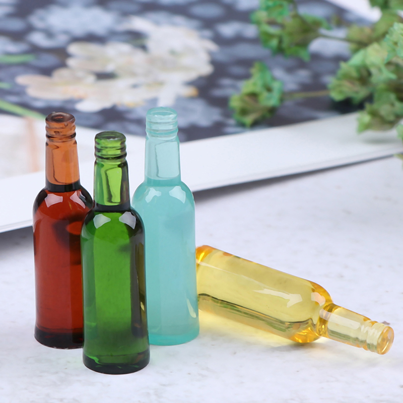 6 ชิ้น 1:12 ตุ๊กตาจิ๋ว ขวดเบีย - Wine Beer & Deli Reviews บทวิจารณ์และราคา