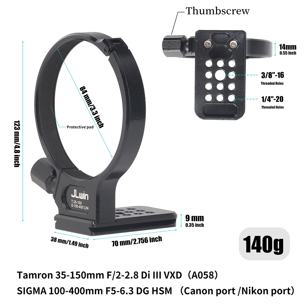 ขาตั้งกล้องสามขาสำหรับ Tamron  - Wine Xd บทวิจารณ์และราคา