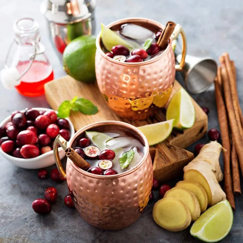 แก้วค็อกเทล 1-6 ชิ้น แก้วมอสโก - Wine Beer Juice บทวิจารณ์และราคา