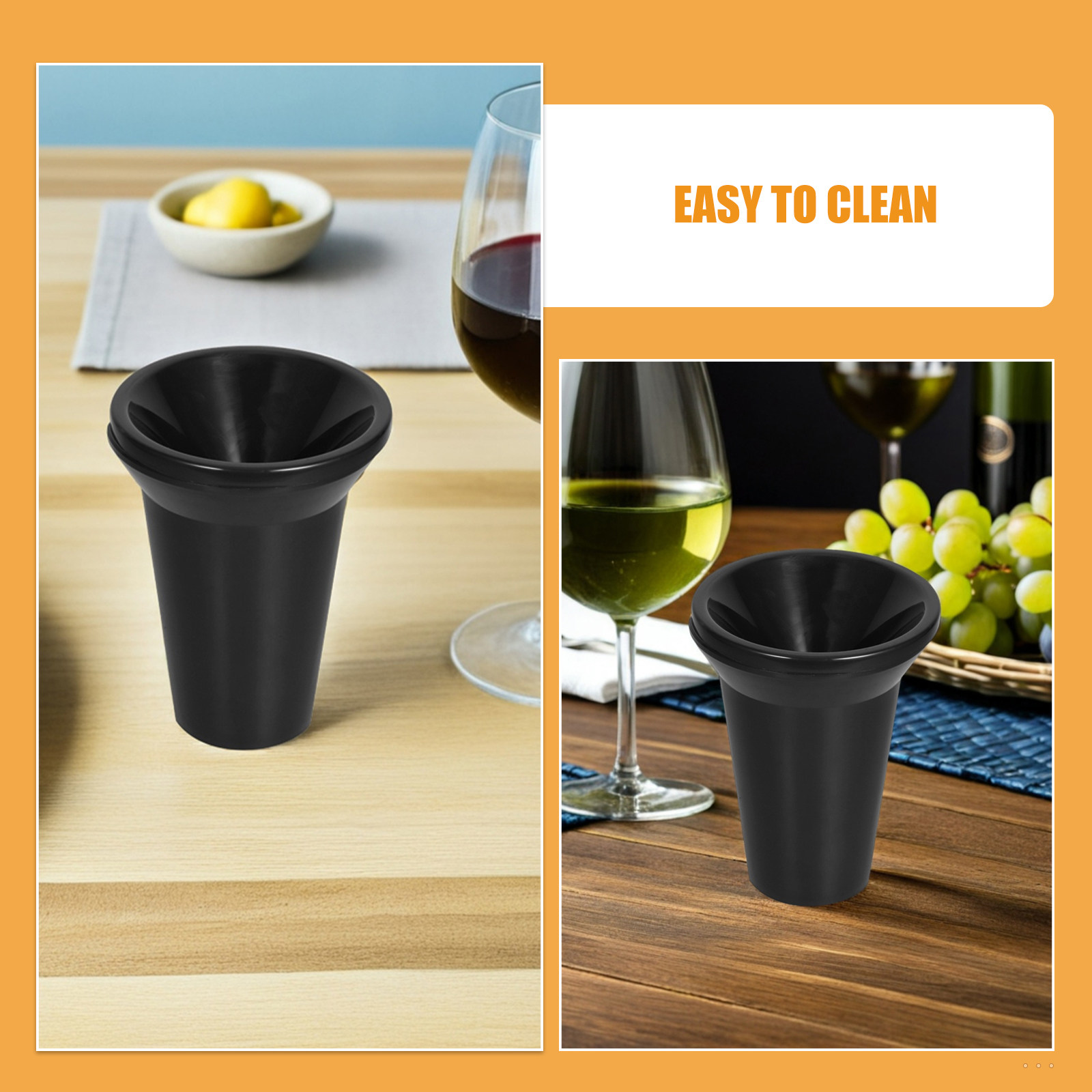 ถังพลาสติกสำหรับบ้วนไวน์ 2 ชิ้ - Wine Beer Tasting บทวิจารณ์และราคา
