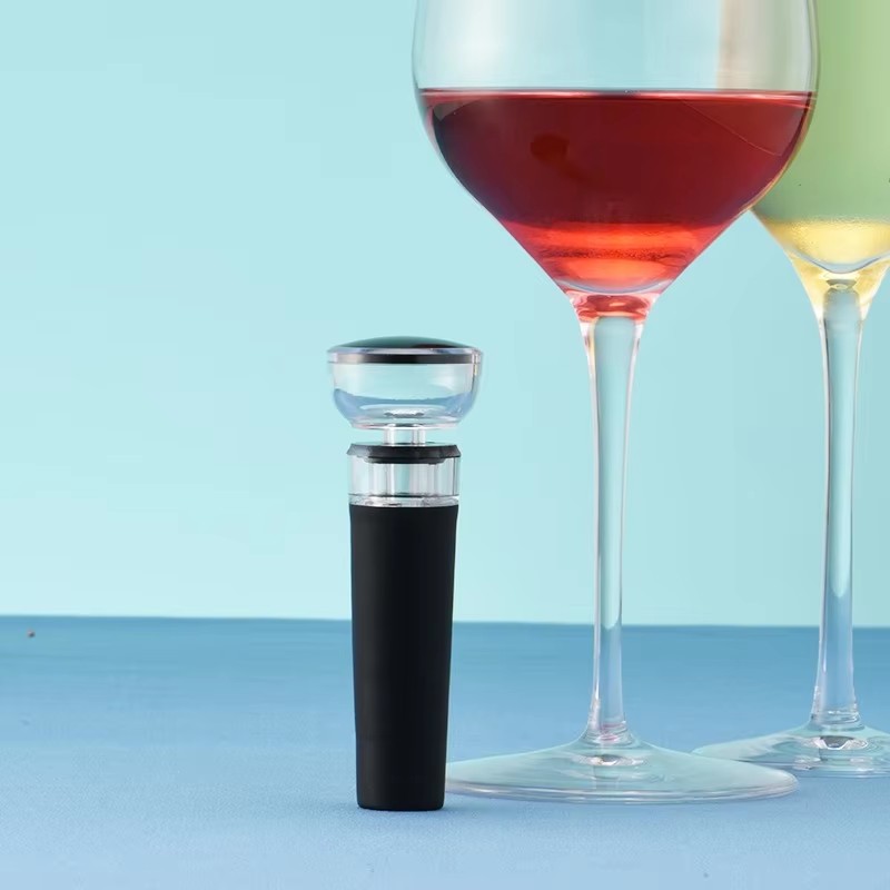 ขวดไวน์รั่วซีลปั๊มสูญญากาศ Sto - Wine Aerator Pour บทวิจารณ์และราคา