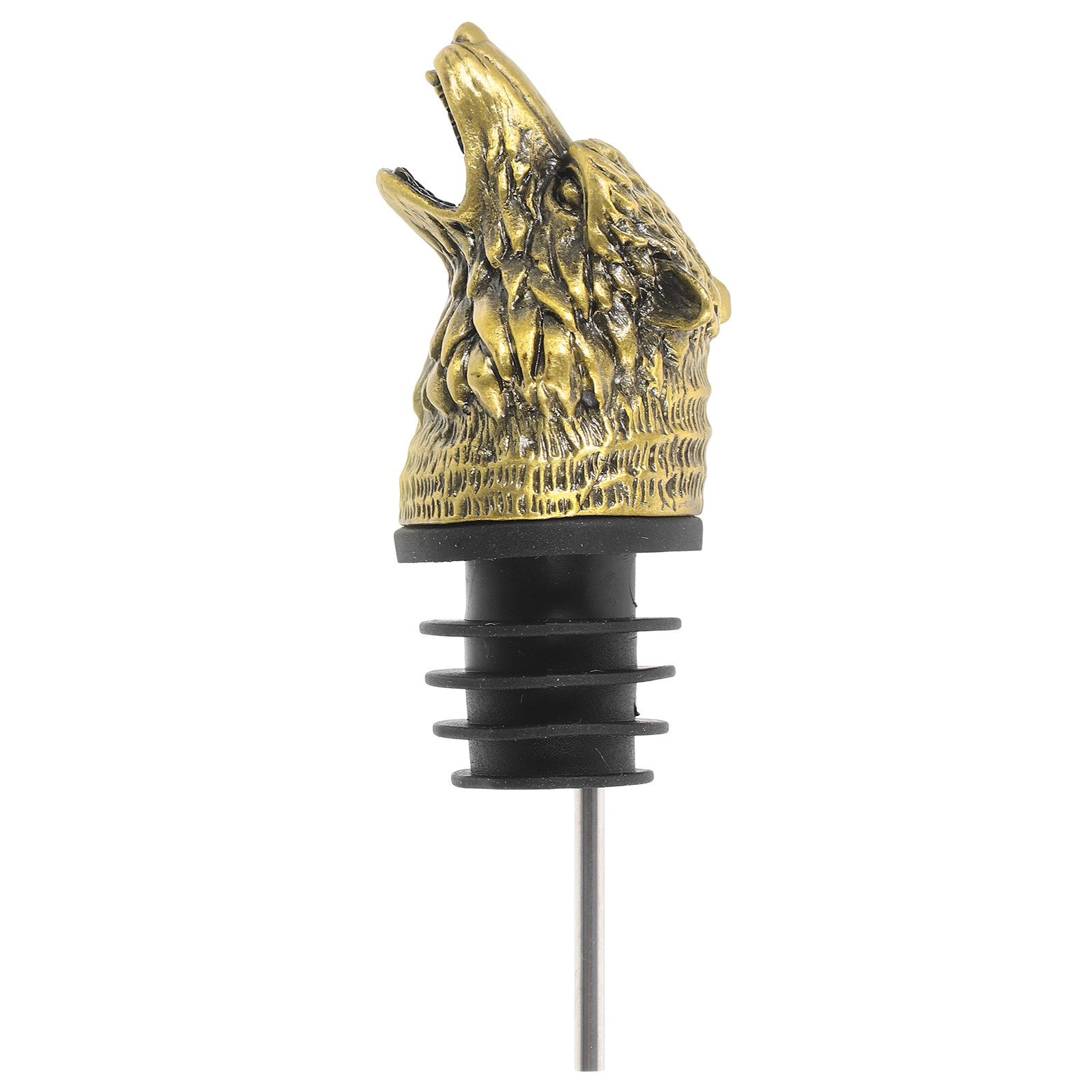 ที่รินไวน์ลายหัวหมาป่า วัสดุโล - Wine Aerator Pour บทวิจารณ์และราคา