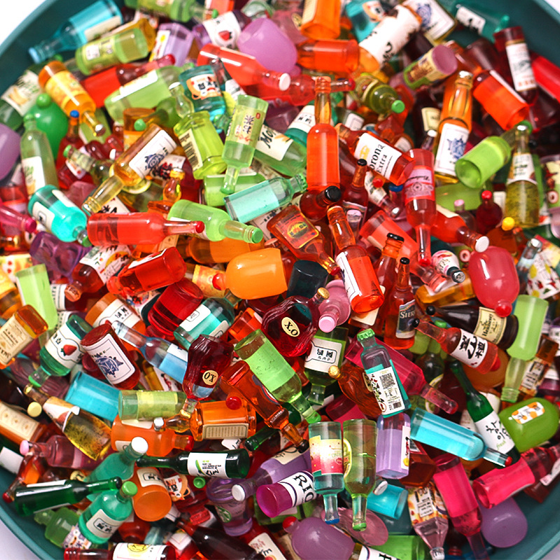 20Pcs Mini เรซิ่นจำลองขวดไวน์ส - Wine With Beer Mix บทวิจารณ์และราคา