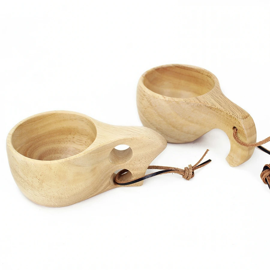 แฮนด์เมดธรรมชาติไม้เนื้อแข็งถ้ - Wine Beer Coffee Drink บทวิจารณ์และราคา