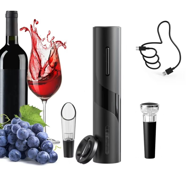ชาร์จไฟฟ้าที่เปิดไวน์ Corkscre - Wine Opener Electric บทวิจารณ์และราคา