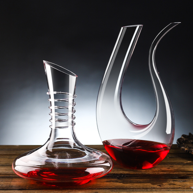 เหยือกแก้วคริสตัลสำหรับไวน์แดง - Wine Aerator Pour บทวิจารณ์และราคา