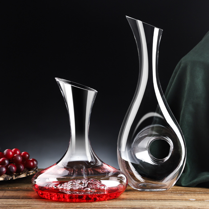เหยือกแก้วคริสตัลสำหรับไวน์แดง - Wine Aerator Pour บทวิจารณ์และราคา