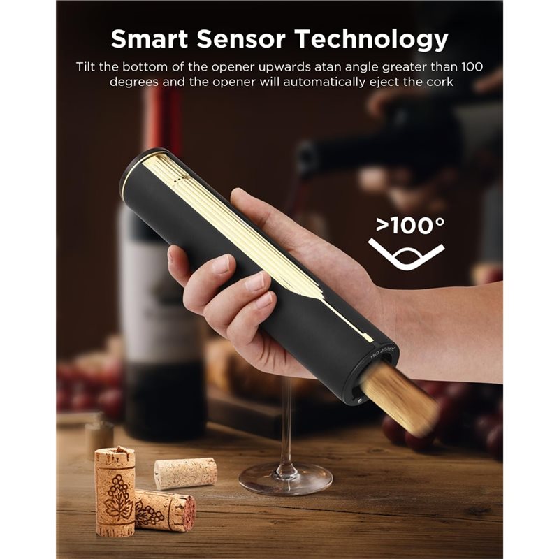 ที่เปิดขวดไวน์ไฟฟ้าอัตโนมัติปร - Wine Opener Electric บทวิจารณ์และราคา