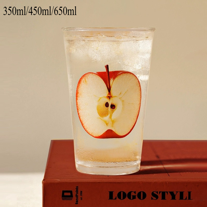 Creative Fresh Fruit Printed G - Wine Beer Coffee Drink บทวิจารณ์และราคา