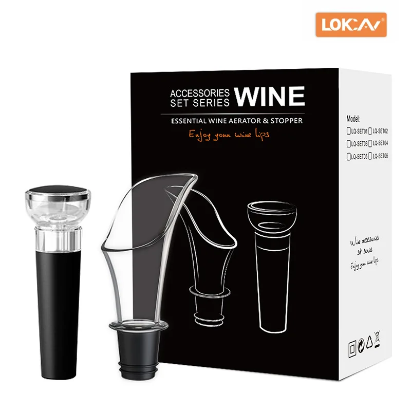 ไวน์ Pourer Decanter สีแดงไวน์ - Wine Aerator Pour บทวิจารณ์และราคา