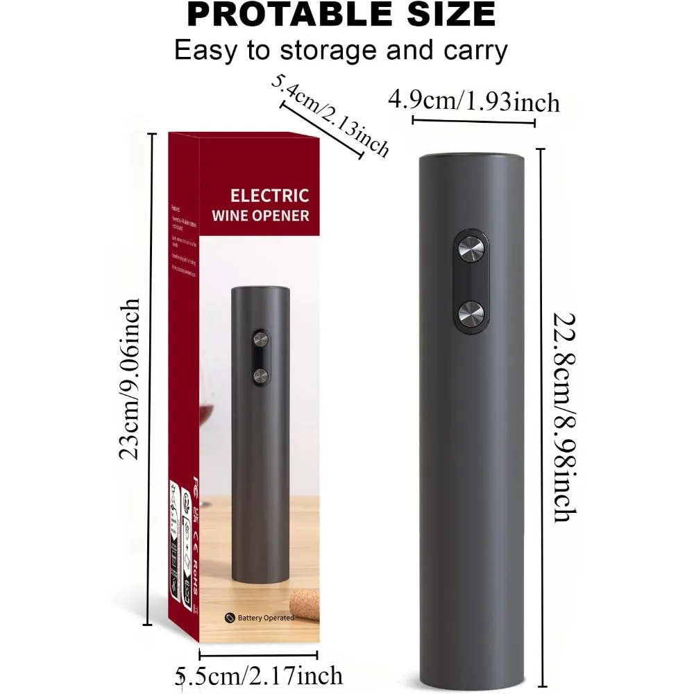 ชุดที่เปิดขวดไวน์ไฟฟ้าพร้อมฐาน - Wine Opener Electric บทวิจารณ์และราคา
