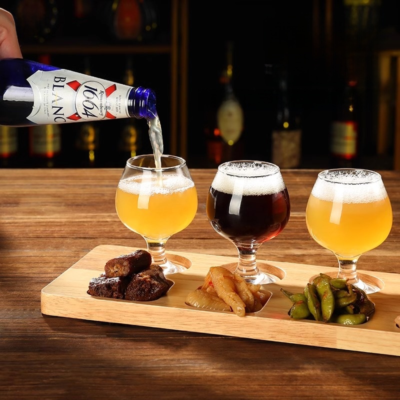 ถาดใส่แก้วคริสตัลสำหรับชิมไวน์ - Wine Beer Tasting บทวิจารณ์และราคา