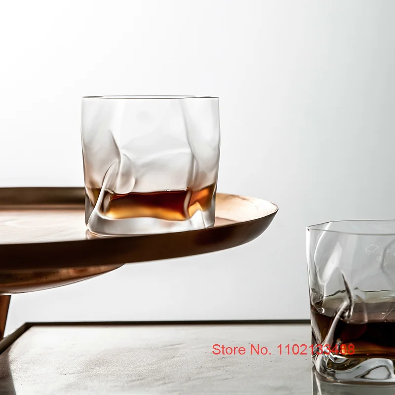 แก้วคริสตัลวิสกี้ทรงไม่สมมาตร  - Wine Beer Tasting บทวิจารณ์และราคา